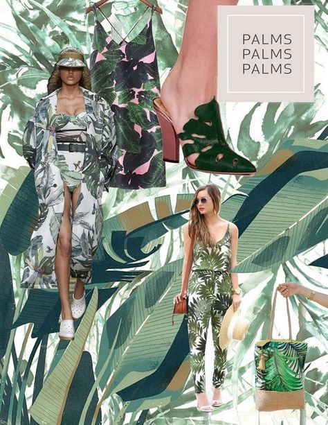 TRENDS // STYLE COUNCIL OF NYC - PRINT AND TREND . SS 2018 | FASHION VIGNETTE | Bloglovin’ Style Council, Fashion Trend Inspiration, Nyc Print, Fashion Trend Forecast, Tropical Prints, Color Trends Fashion, Summer Trends Outfits, Spring Summer Trends, 2018 Fashion