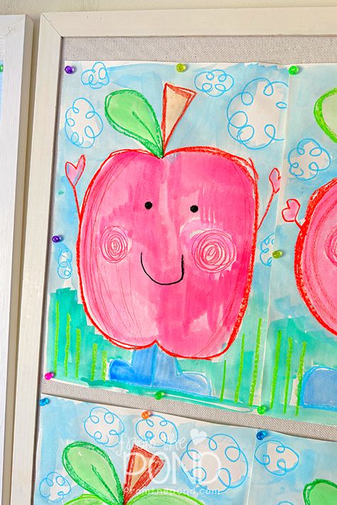 red apple drawing Hand Print Apple Tree, Apple Directed Drawing, September Directed Drawing For Kids, Apple Directed Drawing For Kids, Art Projects For Pre K, September Directed Drawing, Apple Art Kindergarten, Apple Art For Kindergarten, First Grade Fall Art Projects