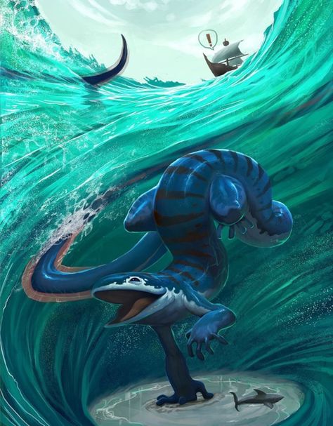 Subnautica Creatures, Superhero Powers, Hybrid Creatures, Visual Prompts, Ancient Creatures, Alien Species, Creatures Art, Cool Monsters, Fantasy Beasts