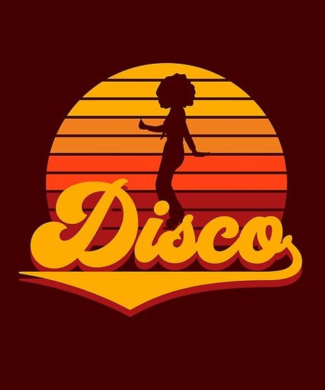 70s Disco Soul | Redbubble 70s Band Logos, 70 Art Vintage 70s, 70s Graphic Design Inspiration, 70s Retro Poster, 70 Poster Design, 80s Disco Graphic Design, 70s Disco Graphic Design, Vintage 70s Posters, Disco Colour Palette