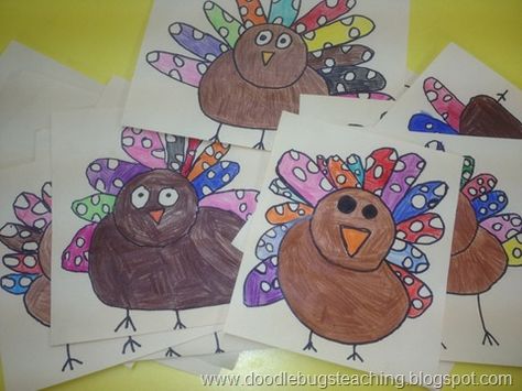 Turkey: Directed Drawing: Doodle Bugs Teaching {first grade rocks!}: 11/1/12 Drawing Turkey, Turkey Drawings, Direct Drawing, Directed Drawing Kindergarten, Thanksgiving Art Projects, Kindergarten Thanksgiving, November Art, Turkey Drawing, Turkey Activity