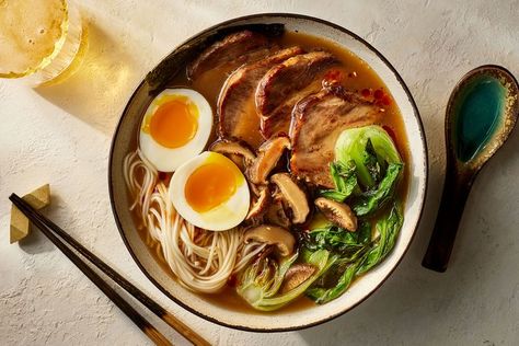 Tonkotsu Ramen Tonkotsu Ramen, How To Make Ramen, Boneless Pork Shoulder, Weekend Cooking, Pork Cutlets, Ramen Recipes, Healthy Meal Delivery Service, Healthy Food Delivery, Meal Delivery Service