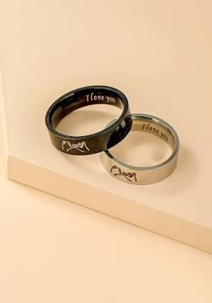 Rings For Two People, Promise Rings Best Friends, Matching Friendship Rings, Bff Jewelry For 2 Rings, Friendship Rings For 3 Bff, Bsf Rings, Friendship Rings For 2 Best Friends, Rings For Besties, Bff Rings For 2