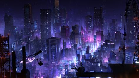 ArtStation - Cyberpunk City, STUBFISH Cyberpunk Landscape Wallpaper, Cyberpunk Banner, Cyberpunk Landscape, Cyberpunk Background, Futuristic Wallpaper, Cyberpunk Room, Notion Board, Dc Banner, Ville Cyberpunk