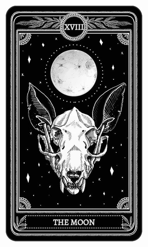 Tarot Card Wallpaper Aesthetic, Inner Alchemy, Tarot Cards Art Illustration, Tarot Card Tattoo, The Moon Tarot Card, The Moon Tarot, Scary Wallpaper, Goth Wallpaper, Witchy Wallpaper