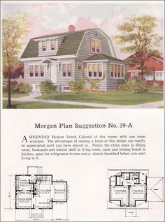 dutch colonial with gambril roof | gambrel roof colonials | 1923 Dutch Colonial Revival - Gambrel Roof ... Modern Dutch Colonial, Dutch Colonial Revival, Gambrel House, Hut Ideas, Douglas House, Exterior Farmhouse, Dutch Colonial Homes, Front Stoop, Shaker Heights