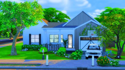 Single Mom of 2 House Download 🏡👪 | Xureila on Patreon Custom Sims, Sims 4 Builds, Pink Apartment, The Sims 4 Lots, The Sims 4 Skin, 2 House, Sims 4 House Building, Mom Of 2, Free Sims 4