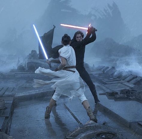 Kylo Ren And Rey, Star Wars Prints, Rise Of Skywalker, Star Wars Love, Rey Star Wars, Star Wars Ships, Star Wars Wallpaper, Star Wars Pictures, Star Wars Poster