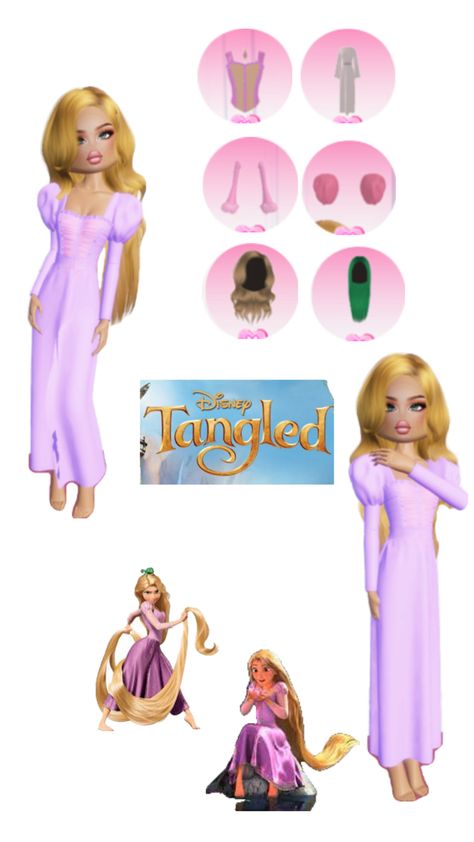 No VIP! Group Names Ideas, Rapunzel Dress, Rapunzel, Dress To Impress