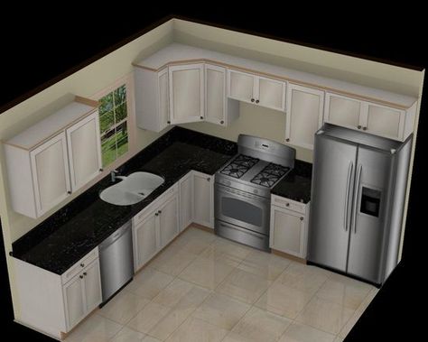 Kitchen Layout Ideas With Island, 10x10 Kitchen, Kitchen Island Storage, Small Kitchen Layouts, Farmhouse Kitchen Island, Modern Kitchen Island, Corner Sink, Kitchen Designs Layout, Diy Kitchen Island