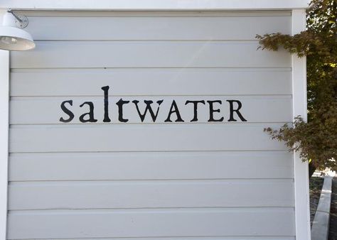 SIGNAGE Seafood Branding, Inverness California, Beach House Names, Tomales Bay, Stinson Beach, Restaurant Names, California Living, Beach Cafe, Dining Restaurant