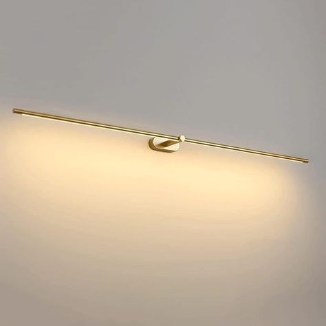 LTBFDDC Sturdy Durable Minimalist Long Wall Lighting Fitting Kit LED Mirror Front Light Linear Strip Wall Sconce Lamp Modern Bathroom Cabinet Light for Living Room Hallway Decoration - Amazon.com Hallway Decoration, Modern Bathroom Cabinet, Track Lights, Stripped Wall, Modern Bathroom Cabinets, Cabinet Light, Light For Living Room, Long Walls, Minimalist Lighting