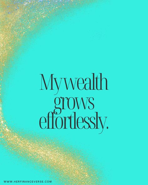 My wealth grows effortlessly. Even as I sleep, my abundance multiplies. Vision Board Money Aesthetic, Investing Aesthetic, Vision Board Money, 2024 Mindset, Investing Quotes, Creativity Motivation, Manifesting Affirmations, Vibrate Higher, Investment Quotes