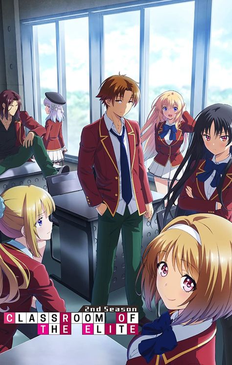 Classroom of the Elite (2017) Anime Classroom, Classroom Of The Elite, The Quiet Ones, Karuizawa, Girl Thinking, 5 Anime, Popular Anime, Light Novel, All Anime