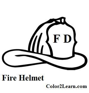 Fire Helmet Drawing, Fire Fighter Helmet, Fireman Quilt, Fireman Crafts, Firefighter Images, Fire Hat, Community Helpers Preschool Activities, Firefighter Crafts, Fireman Helmet