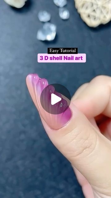 ArtsNationalInstituteofDesigns on Instagram: "‼️Easy 3 D shell Nail Art Tutorial ‼️❤️ Join our Nail art course to learn unique and amazing techniques 🥰#nail #nailart #nailartclub #nailartcourse #mumbainailart #mumbai #nailartclass #nailarttutorial #nailart #nailsofinstagram #nailsnailsnails" Shell Nails Tutorial, Nail Art Course, Shell Nail Art, Shell Nails, Nail Art Courses, Instant Nails, 3d Nail Art, Nail Designs Spring, Nail Art Tutorial