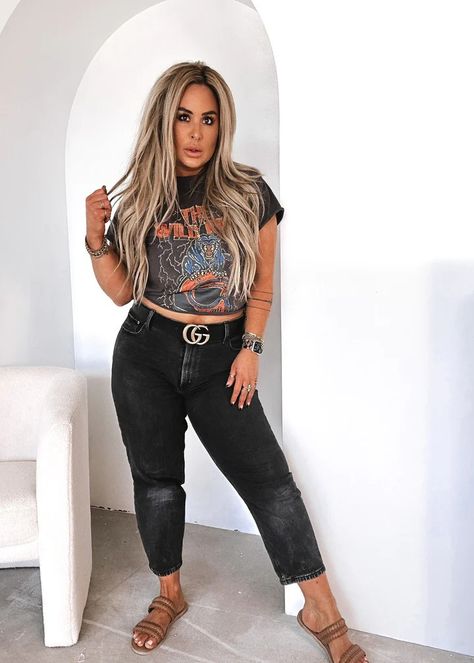 Pebby Forevee Style, Edgy Mom Outfits, Chic Edgy Outfits, Edgy Fits, Club Photos, Casual Work Attire, Boho Princess, Ash Gray, Summer Outfit Inspiration