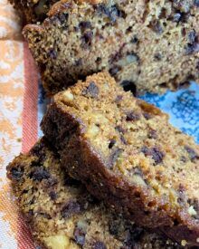 Date Bread, Date Nut Bread, Nut Bread Recipe, Bread Kitchen, Pumpkin Chocolate Chip Bread, Cooking Pumpkin, Chocolate Chip Banana, Coffee Cakes, Nut Bread