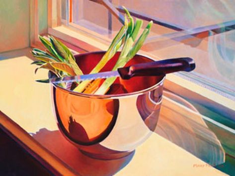 Mary Pratt, Mary Frances, A Chicken, Oil Paintings, Still Life, Cool Art, Oil Painting, Paintings, Bowl