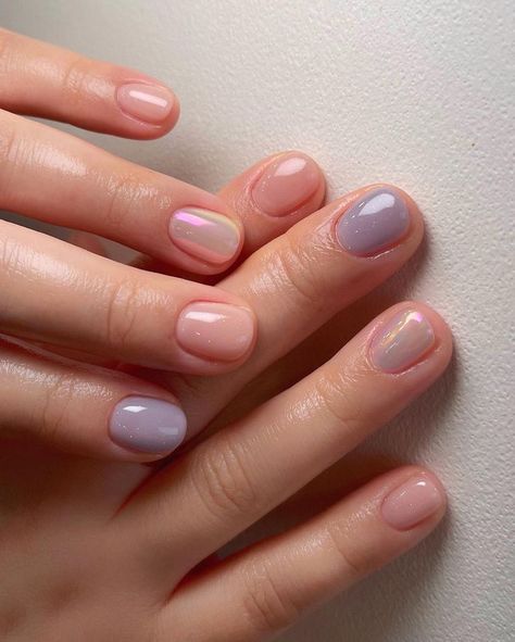 Fall Mauve Nails, Spring Nail Ideas, Mauve Nails, Hello Nails, Subtle Nails, Minimal Nails, Pretty Gel Nails, Cute Gel Nails, Soft Nails