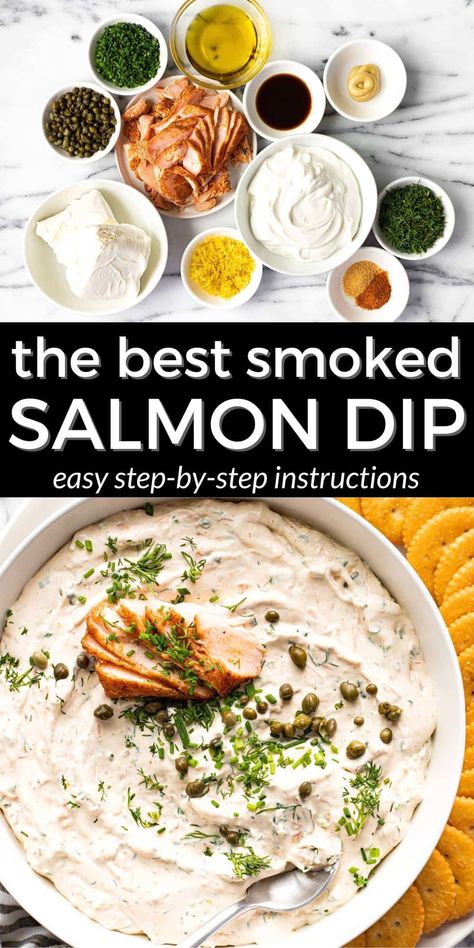 German Appetizers Appetizer Recipes, Best Smoked Salmon Dip, Salmon Dip Recipes, Smoked Salmon Spread, Best Smoked Salmon, Picnic Brunch, Smoked Salmon Appetizer, Salmon Spread, Salmon Dip