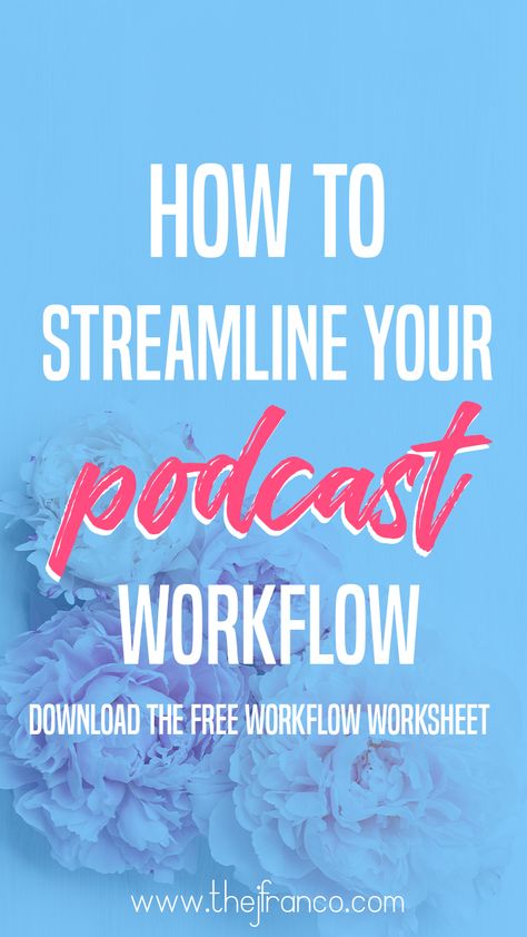 Podcast Workflow, Podcast 101, Podcasting Tips, Podcast Marketing, Podcast Editing, Podcast Tips, Social Media Resources, Financial Peace, Starting A Podcast