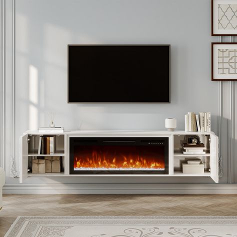 Electric Fireplace And Tv Mount, Tv Mounted Over Fireplace With Dvd Player, Tv Console With Fireplace White, 55 Inch Tv Stand With Fireplace, Electric Fireplace Tv Stand Modern, Tv With Wall Mount Console And Wall Mount Fireplace, Indoor Fireplace Tv Stand, Fire Places Tv Stands, Ikea Tv Stand Fireplace