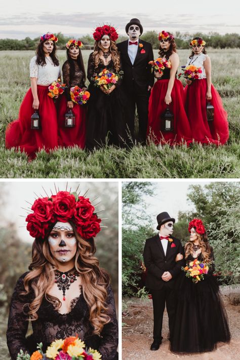 Dia De Los Muertos Dress Ideas, Dia De Los Muertos Wedding Ideas Dresses, Dia De Los Muertos Costumes For Women, Makijaż Sugar Skull, Day Of Dead Costume, Dia De Los Muertos Party Ideas, Catrina Costume, Dead Costume, Sugar Skull Costume