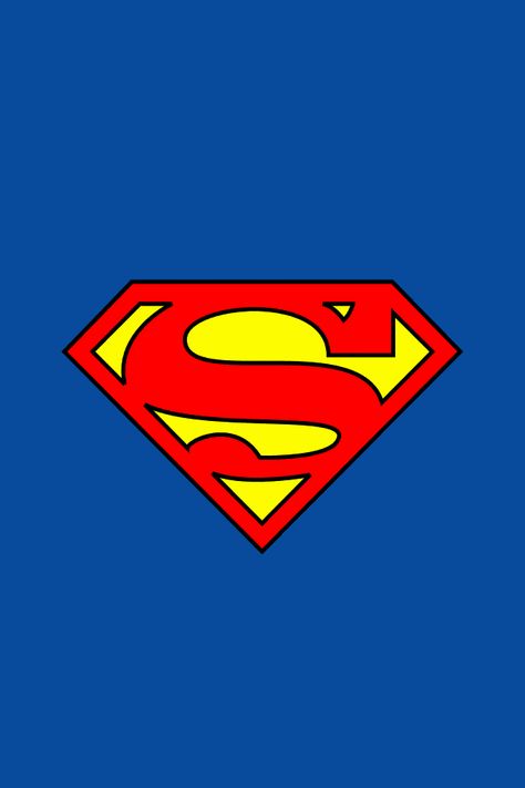 Superman Logo iPhone Wallpaper HD Superman Tattoo, Superman Tattoos, Logo Superman, Superman Party, Superman Symbol, Superman Birthday, Superman Wallpaper, Hero Logo, Superman Man Of Steel