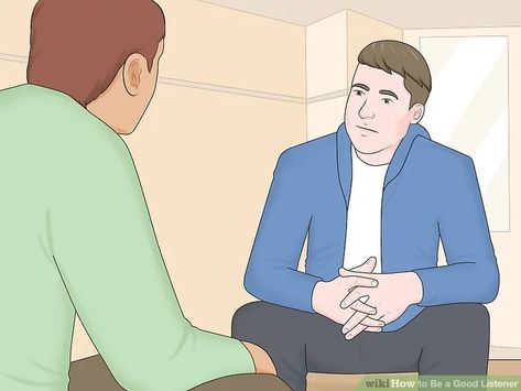 How to Be a Good Listener (with Pictures) - wikiHow Be A Better Listener, Being A Good Listener, Active Listening Skills, Be A Good Listener, Better Listener, A Good Listener, Communication Tips, Location Icon, Good Listener