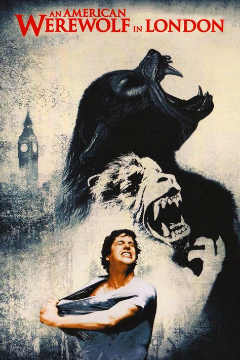 Creature Movie, An American Werewolf In London, Werewolf In London, American Werewolf In London, Wolverine Art, Film Posters Art, London Poster, Werewolf Art, Fiction Movies