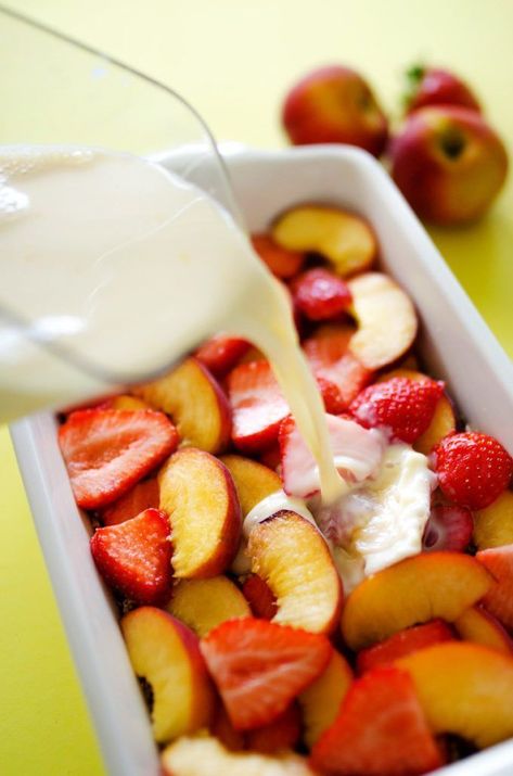 Packed with whole grains and fresh fruit, this Summer Fruit Breakfast Bake requires minimal effort, leaves your home smelling delicious, and fills up the whole family! This would be the perfect Father's Day breakfast! This... Recipes | Food | Healthy Food | Breakfast | Recipes Breakfast | Instant Breakfast | Heatly Breakfast Recipes	 #recipes #food #healthyfood #breakfast #breakfastrecipes Breakfast Sides Dishes, Breakfast Sides, Breakfast Appetizers, Summer Breakfast, Fruit Breakfast, Whole Grains, Breakfast Bake, Breakfast Dessert, Breakfast Dishes