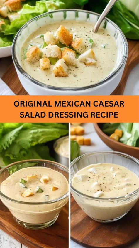 Original mexican caesar salad dressing recipe – Bite Blaze Mexican Ceasar Salad Dressing Chopt, Cesar Salad Recipe Original, Mexican Caesar Dressing, Mexican Caesar Salad Dressing, Cesar Salad Dressing Recipe, Mexican Salad Dressing, Retirement Fiesta, Cesar Salad Recipe, Mexican Caesar Salad