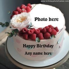 Birthday Cake With Name Edit, Birthday Strawberry Cake, Happy Birthday Cake Writing, Chocolate Cake With Name, जन्मदिन की शुभकामनाएं, Happy Birthday Flower Cake, Happy Birthday Cake With Name, Happy Birthday Chocolate Cake, Birthday Cake Write Name