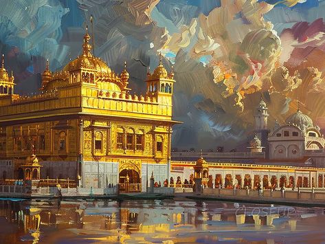 Gurudwara Sikh Art Golden Temple Poster Unframed Sikh Wall Art Sikhism Gurudwara Sahib Wallpaper Sikh Gift Home Decor Sikh Art Oil Painting - Etsy Norway Golden Temple Painting, Gurudwara Sahib Wallpaper, Gurudwara Sahib, Temple Painting, Temple Poster, Temple Wall Art, Sikh Art, Buddhist Stupa, Temple Drawing