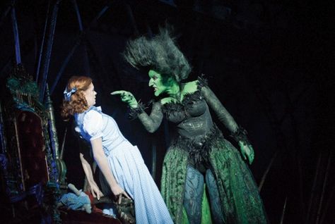 Wizard Of Oz Broadway, The Wizard Of Oz Costumes, Wizard Of Oz Musical, Puppetry Theatre, Daily Planet, Broadway Tickets, Michael Crawford, Gomez And Morticia, The Yellow Brick Road