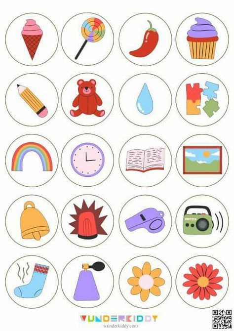 Senses For Preschoolers, Senses Activities Preschool, 5 Senses Craft, Five Senses Worksheet, Five Senses Preschool, Senses Preschool, Alphabet Crafts Preschool, Senses Activities, Kindergarden Activities