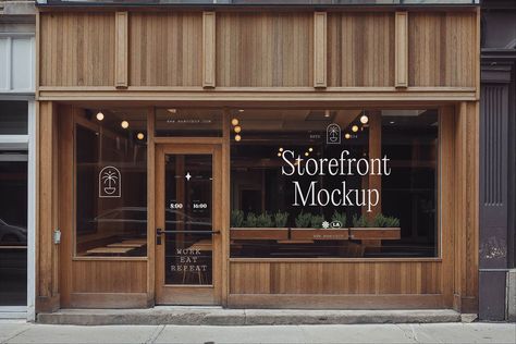 Free Wooden Storefront Glass Window Logo Mockup PSD - Good Mockups Mockup Graphic Design, Window Logo, Storefront Glass, Stationery Business Card, Graphic Design Freebies, Logo Mockups Psd, Macbook Mockup, Magazine Mockup, Graphic Projects