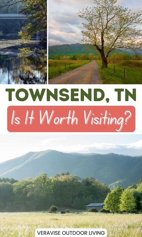 Is Townsend, TN Worth Visiting? Townsend Tennessee, Smoky Mountains Vacation, Tennessee Travel, Gatlinburg Cabins, Water Adventure, Mountain Vacations, Family Vacation Destinations, Great Smoky Mountains National Park, Smoky Mountain National Park