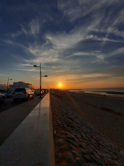 Qurum Beach oman Sunset Oman Beach, Morning Sun, Beach Sunset, Oman, Beach Pictures, Quick Saves