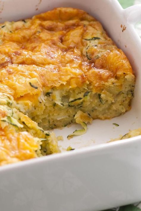 These surprisingly different zucchini side dish recipes go beyond the normal stuffed zucchini and fritters. Get the recipes. Zucchini Dishes Recipes, Zucchini Cornbread Casserole, Zucchini Side Dish Recipes, Zucchini Cornbread, Vegetable Dishes Recipes, Zucchini Zoodles, Summer Squash Casserole, Zucchini Patties, Zucchini Side Dishes