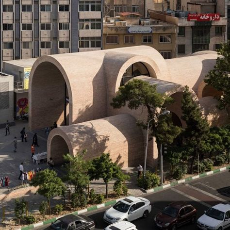 Metro Station Architecture, Architecture Boards, Lake Annecy, Religious Architecture, Architecture Studio, Spanish House, Metro Station, Flat Roof, Tehran