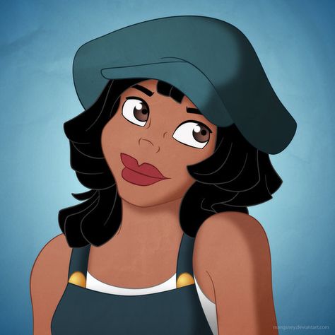 *AUDREY ROCIO RAMEREZ ~ Audrey by Mangsney Audrey Atlantis, Anastasia Movie, Atlantis The Lost Empire, Animation Disney, Cartoon Profile Pictures, Art Disney, Black Cartoon, Walt Disney Company, Disney Ladies