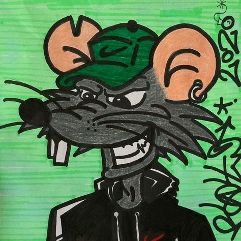 Graffiti Drawing Characters, Cartoon Character Tattoos, Graffiti Tagging, Graffiti Style Art, Comic Style Art, Graffiti Characters, Cartoon Tattoos, Graffiti Drawing, Art Collage Wall