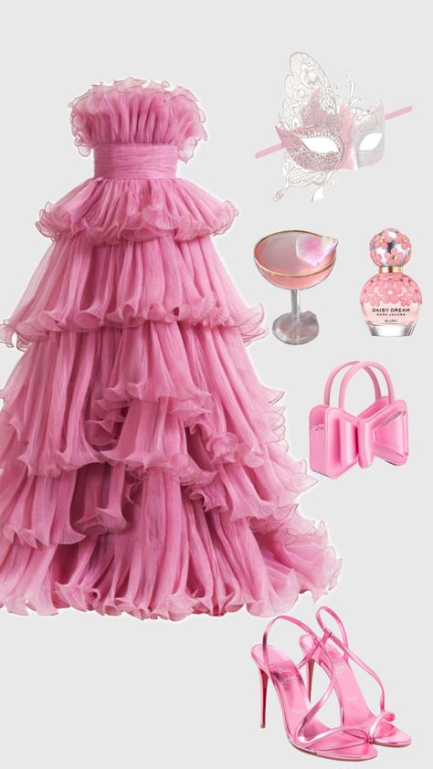 dress code pink masquerade party dior chanel versace prada pinterest girl aesthetic girl dress Pink Masquerade Outfit, Masquerade Party Dress, Masquerade Party Outfit, Pink Masquerade, Party Dress Code, Masquerade Party Dresses, Party Dress Codes, Masquerade Outfit, A Prom Dress