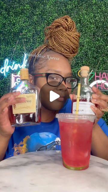 Frozen Hennessy Drinks, Henny Rita Recipe, Strawberry Henny Recipe, Henny Drinks Recipes, Strawberry Hennessy Drink Recipe, Hennessy Drinks Recipes, Henny Drinks, Calypso Lemonade, Strawberry Hennessy