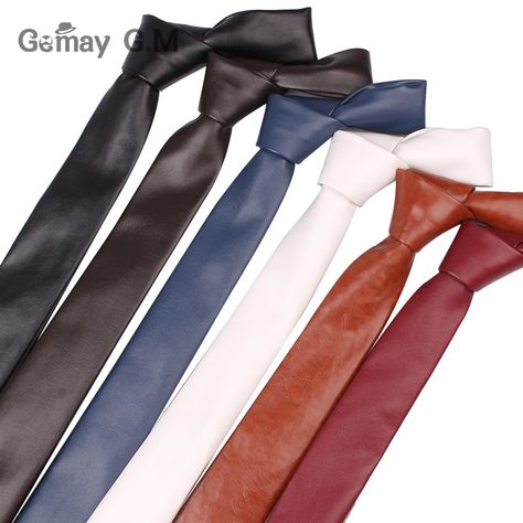 Cheap Women's Ties & Handkerchiefs, Buy Quality Apparel Accessories Directly from China Suppliers:New PU Leather Ties For Men Casual PU Neckties Fashion Solid Mens Necktie For Wedding Business Suit Tie Enjoy ✓Free Shipping Worldwide! ✓Limited Time Sale ✓Easy Return. Womens Ties, Ties Mens Fashion, Suit Tie, Ties For Men, Tie Pattern, Casual Tie, Wedding Ties, Tie Styles, Wedding Business