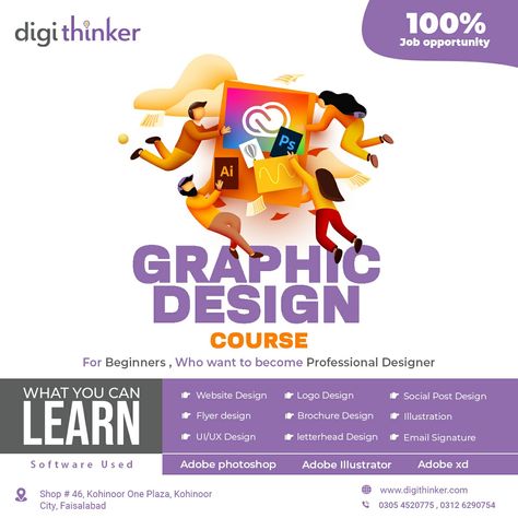 Graphics design traning College Engineering, Graphic Design Training, Learn Graphic Design, Class Poster, Social Media Branding Design, Best Graphic Design, Graphic Design Course, Social Media Poster, Letterhead Design