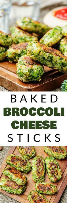 BAKED Broccoli CHEDDAR Cheese Sticks are the best snack! This easy oven baked recipe only uses a few ingredients to make cheese sticks which are perfect to serve as a party appetizer or snack! Your kids are going to love these easy cheesy broccoli bites! Victoria Food, Cheddar Cheese Sticks, Event Snacks, Easy Cheesy Broccoli, Cheesy Broccoli Bites, Vegetable Ideas, Veggie Options, Baked Broccoli, Broccoli Bites