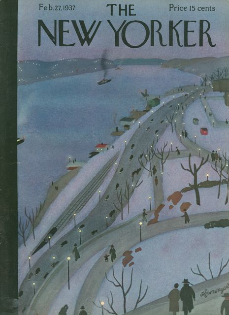 Slide Show: Winter New Yorker Cover : The New Yorker The New Yorker February, New Yorker February, New Yorker Cover, The New Yorker Magazine, Art Geek, Robert Mcginnis, New Yorker Magazine, Skottie Young, New Yorker Covers